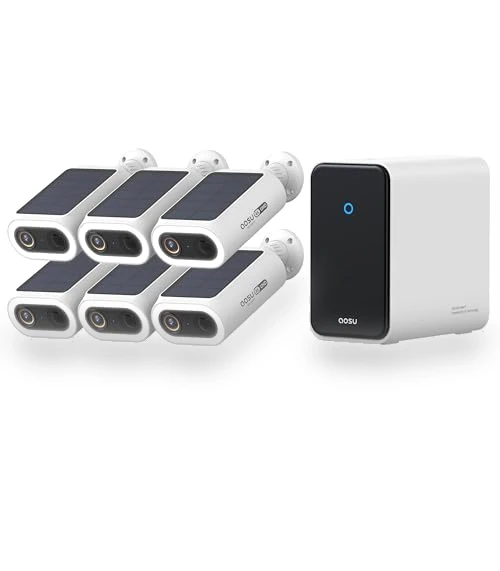 4K Security Cameras Wireless Outdoor — Smart Home Security, AOSU