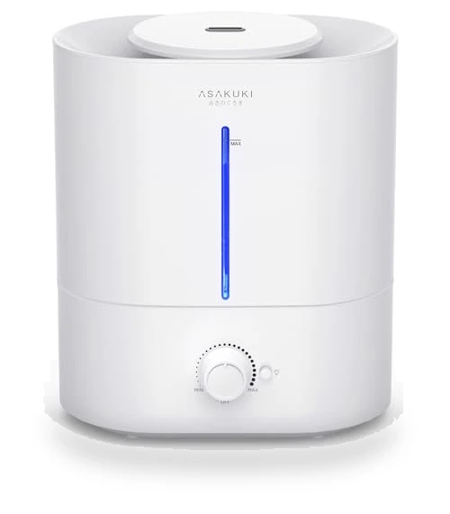 4L Cool Mist Humidifier with Diffuser — Air Moisturizers, ASAKUKI