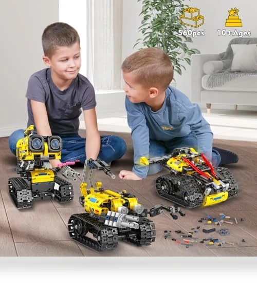 5 in 1 Remote- & App-Controlled Robots Toy — Interactive Figures & Robots, CUBIMANA