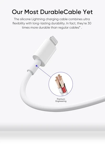 5 Pack 6FT USB C to Lightning Cable — Lightning, NKNZLY