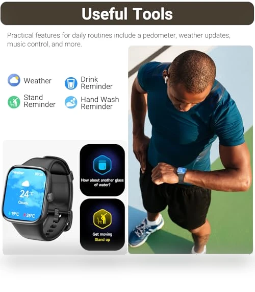 AMOLED S7 Smart Watch — Smartwatches, TOZO