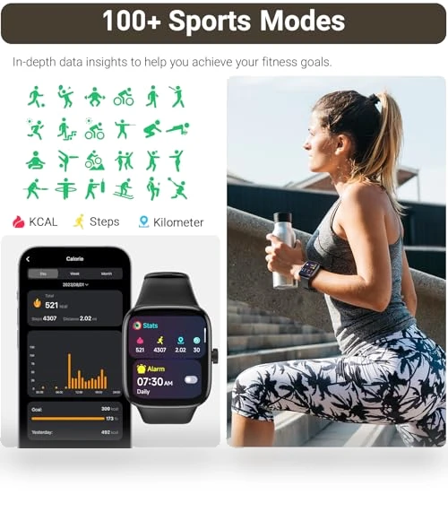 AMOLED S7 Smart Watch — Smartwatches, TOZO