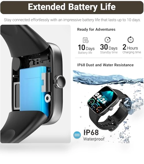 AMOLED S7 Smart Watch — Smartwatches, TOZO