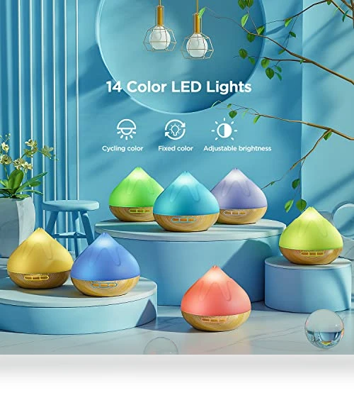 Aroma Diffuser with Essential Oils Set — Air Moisturizers, Dynooper