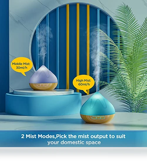 Aroma Diffuser with Essential Oils Set — Air Moisturizers, Dynooper