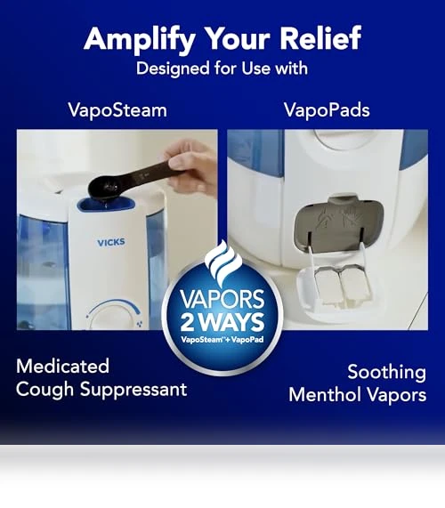 CoolRelief Cool Mist Humidifier — Air Moisturizers, Vicks