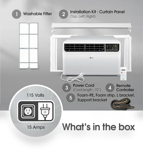 Dual Inverter Smart Window Air Conditioner — Cooling Solutions, LG