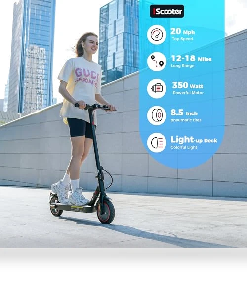 Electric Scooter for Adults — Electric Self-Balancing Scooters, iScooter