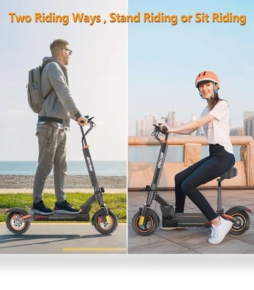 Electric Scooter with Seat — Electric Self-Balancing Scooters, IENYRID