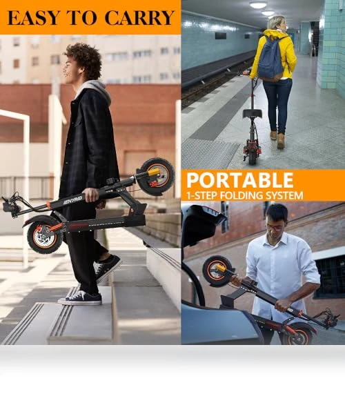 Electric Scooter with Seat — Electric Self-Balancing Scooters, IENYRID