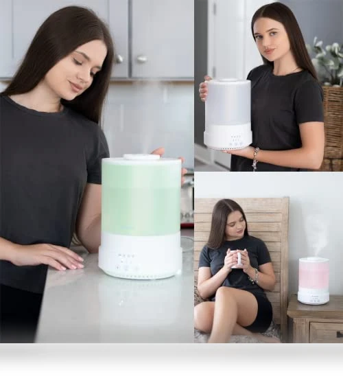 Essential Oil Diffuser Aroma Humidifier — Air Moisturizers, BlueHills