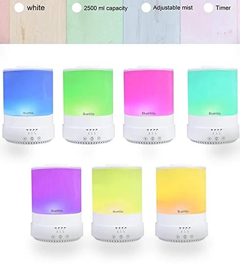 Essential Oil Diffuser Aroma Humidifier — Air Moisturizers, BlueHills