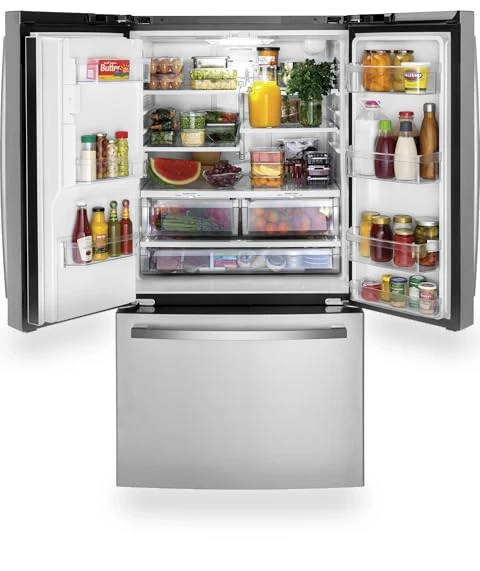 Fingerprint Resistant French-Door Refrigerator — Cooling Solutions, GE