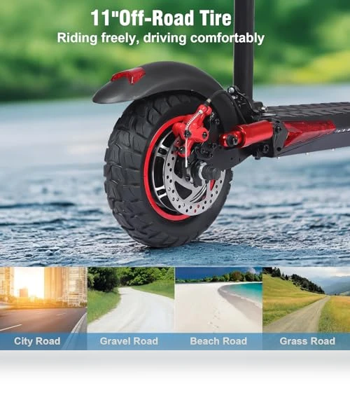 Folding Electric Scooter with Seat & Double Suspension — Push Scooters, ITOYXES