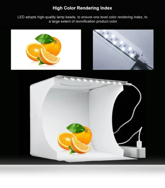 Folding Portable Light Photo Lighting Studio Shooting Tent Box Kit — Shooting Tents, PULUZ