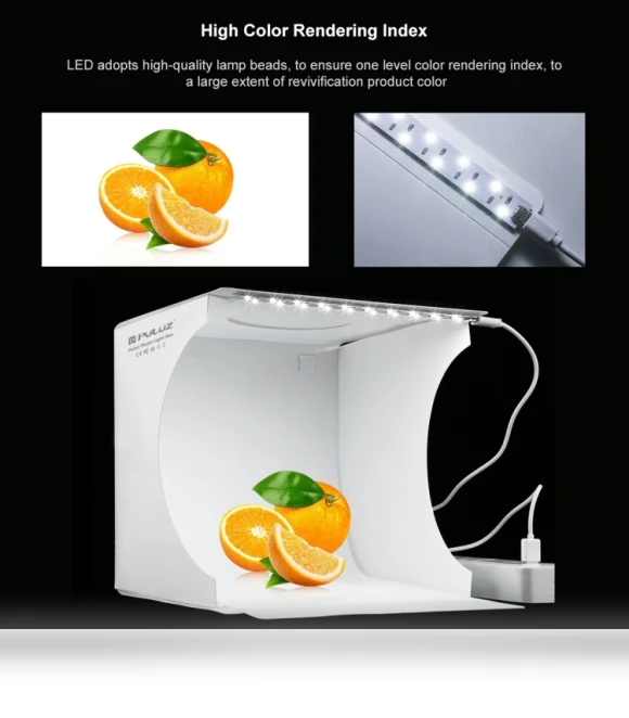 Folding Portable Light Photo Lighting Studio Shooting Tent Box Kit — Shooting Tents, PULUZ