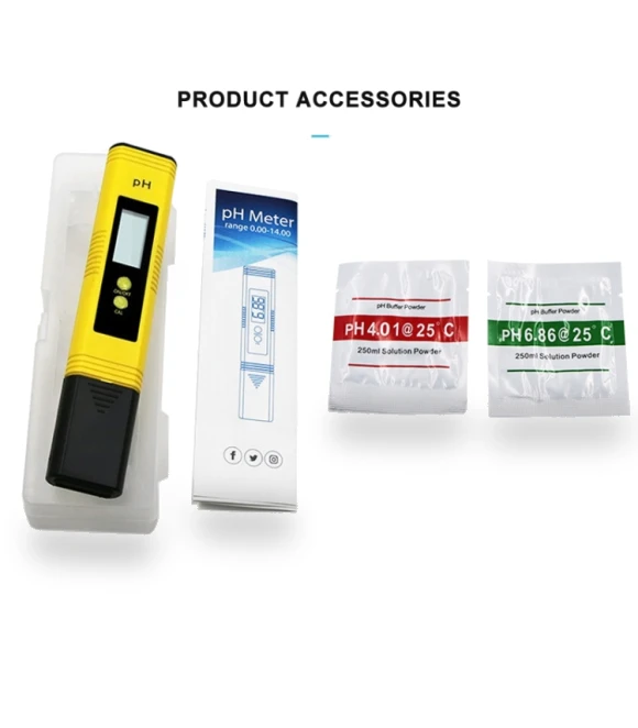 High-precision PH Test Pen — pH Meters