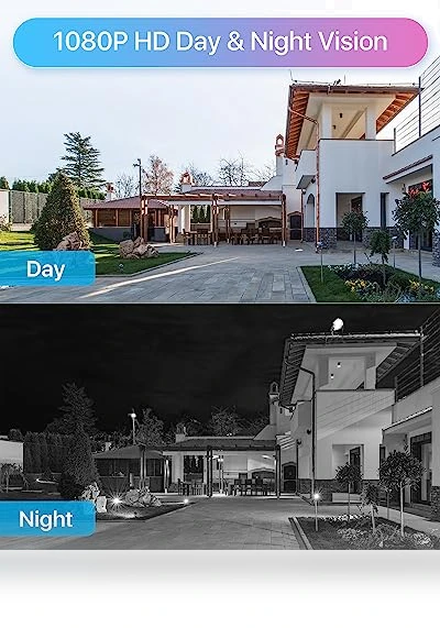 Home Security Camera System with AI Human Vehicle Detection — Outdoor Security Cameras, ZOSI