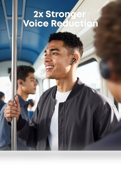 Noise-Cancelling Wireless Earbuds — In-Ear Headphones, Anker