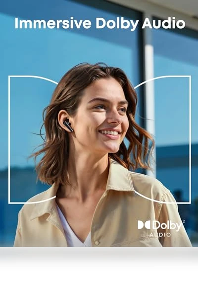Noise-Cancelling Wireless Earbuds — In-Ear Headphones, Anker