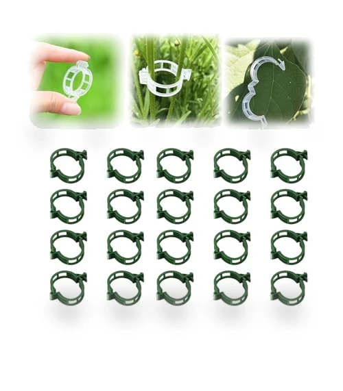 Reusable Plastic Plant Clips for Climbing Plants — Clamps, FKMEE