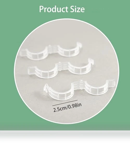 Reusable Plastic Plant Clips for Climbing Plants — Clamps, FKMEE