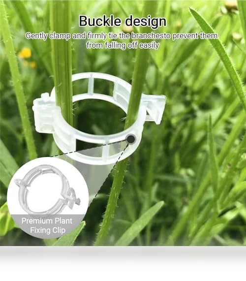 Reusable Plastic Plant Clips for Climbing Plants — Clamps, FKMEE