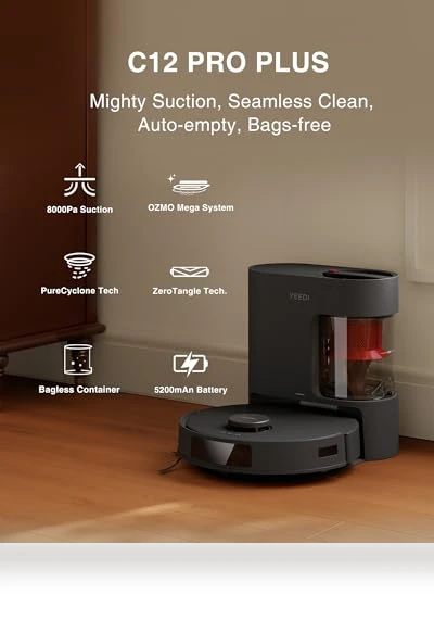 Robot Vacuum and Mop — Smart Cleaning Robots, YEEDI