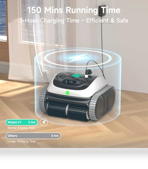 Robotic Pool Vacuum for Inground Pools — Automated Pool Maintenance, WYBOT