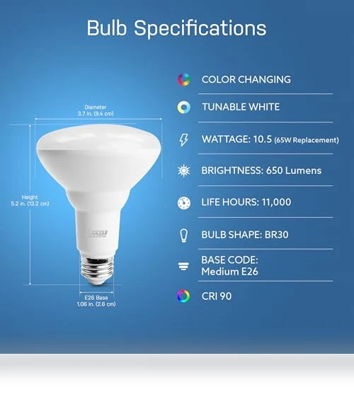 Smart LED Light Bulbs — LED, Feit Electric