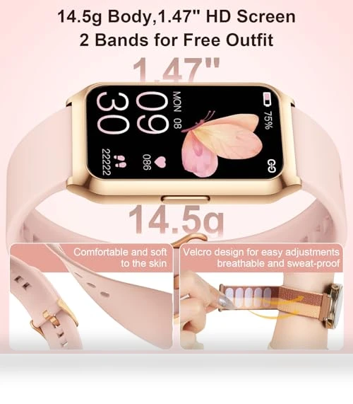 Smart Watch for Women Fitness Tracker — Smartwatches, GADIXY