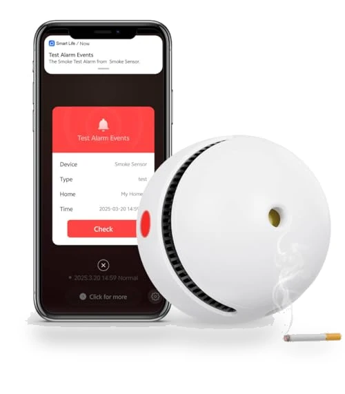 Smart WiFi Wireless Smoke Detector — Smoke Detectors, Deller