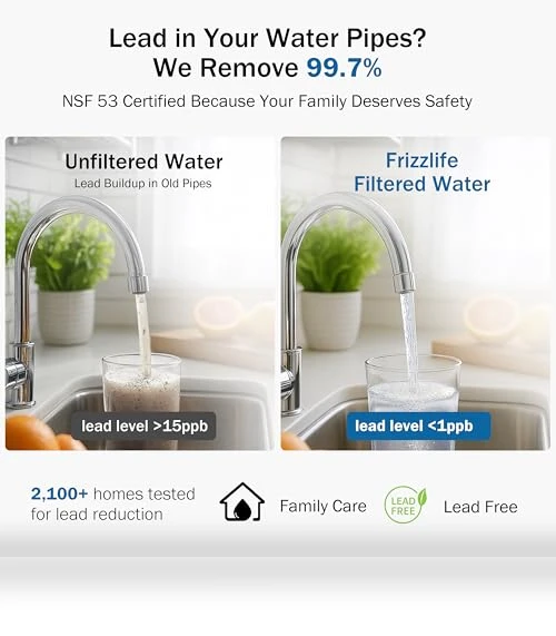 Under Sink Water Filter System — Under-Sink & Countertop Water Filters, FRIZZLIFE