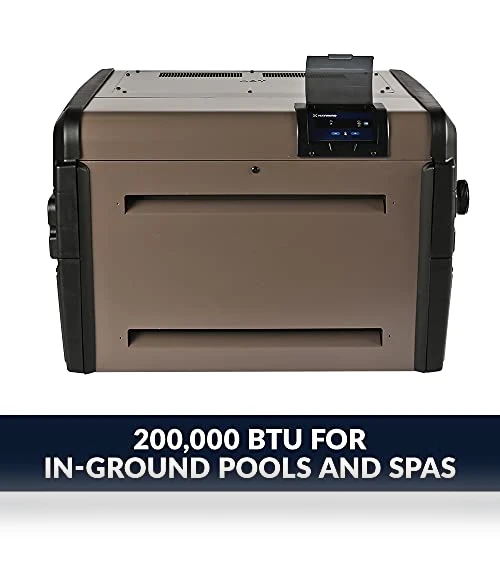Universal H-Series Natural Gas Pool and Spa Heater — Gas-Powered Room Warmers, Hayward