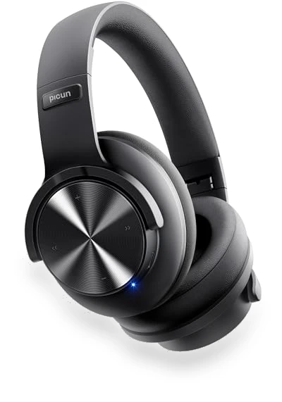 Upgraded Bluetooth Headphones — Over-Ear Headphones, Picun