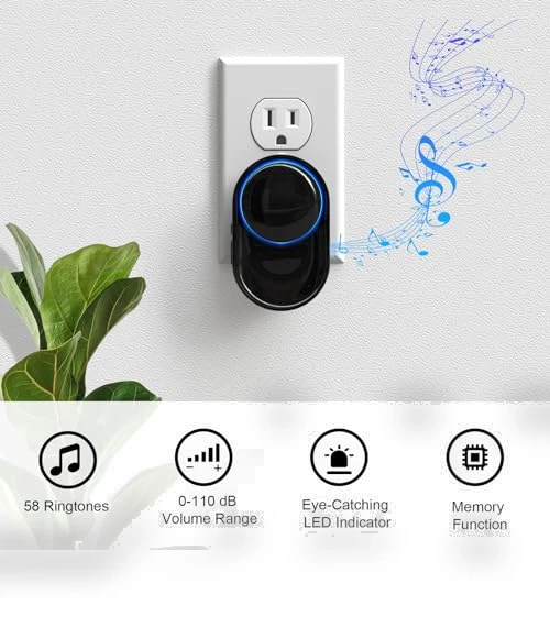 Waterproof Wireless Doorbell Kit — Kits, PHYSEN