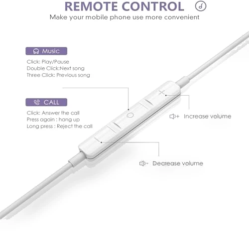 Wired Earbuds with Noise Reduction — Audio Gear, Docutca
