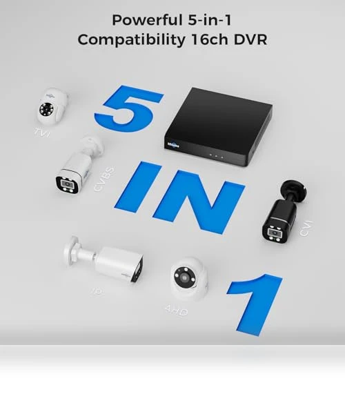 12CH 3K Wired Security Camera System — Security Cameras, Hiseeu