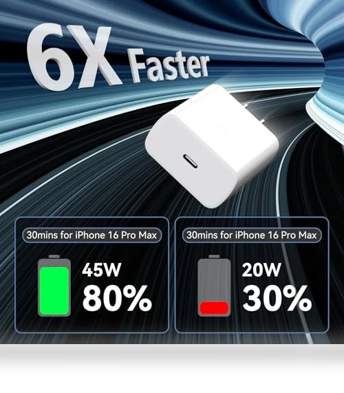 45W Super Fast USB C Charger with 10FT Long Charging Cable — Cables, Shenzhen Xihuida Electronics Co., Ltd.