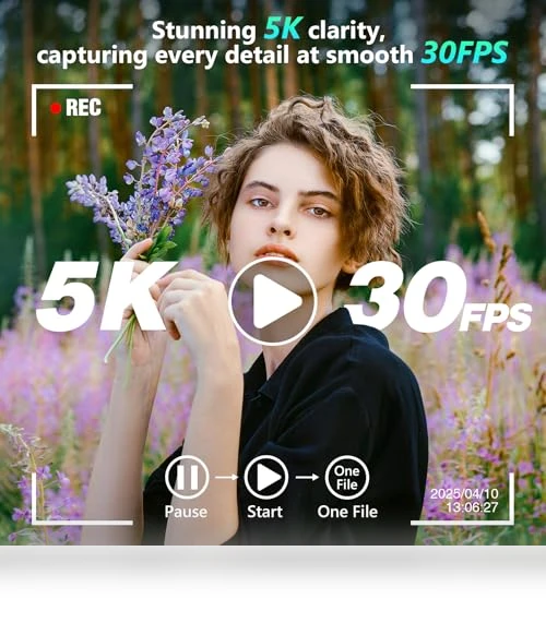 5K Digital Camera — Compact Digital Cameras, Aboobu