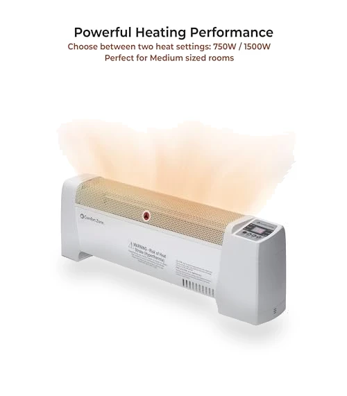 Digital Baseboard Heater — Portable Heating Solutions, Comfort Zone