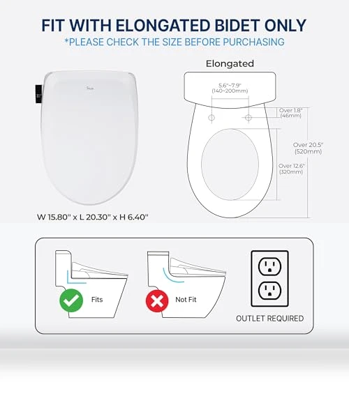 Electric Heated Bidet Toilet Seat — Bidet Seats, inus