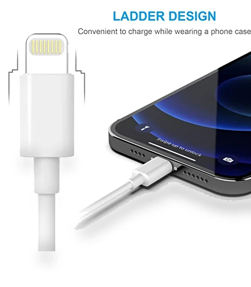 MFi Certified iPhone Charger 5pack — Lightning, AZMOGDT