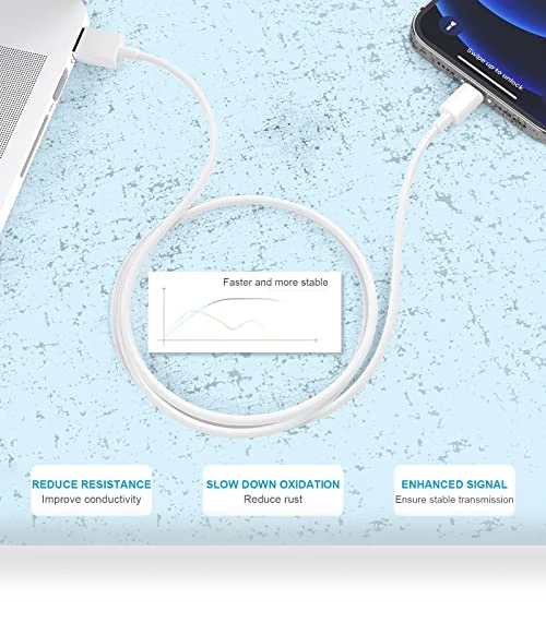 MFi Certified iPhone Charger 5pack — Lightning, AZMOGDT