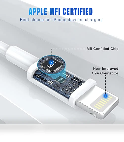 MFi Certified Lightning Cable 3Pack — Lightning, OCEEK