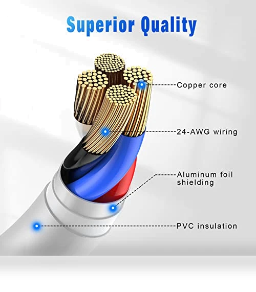 MFi Certified Lightning Cable 3Pack — Lightning, OCEEK
