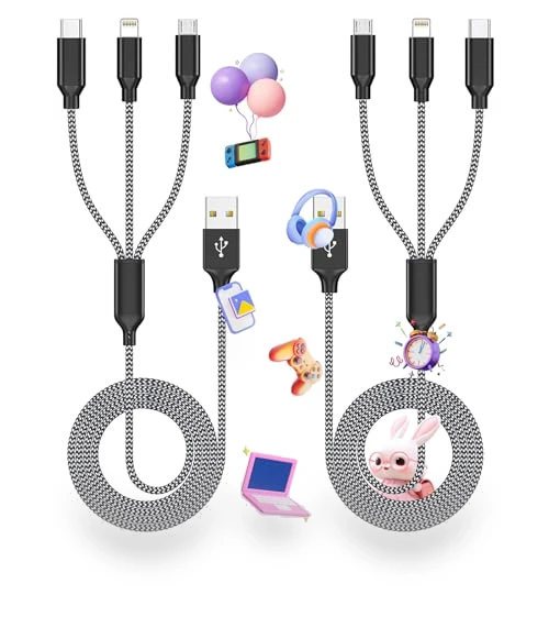 Multi Charging Cable (2Pack 4FT) — Cables, Firsting