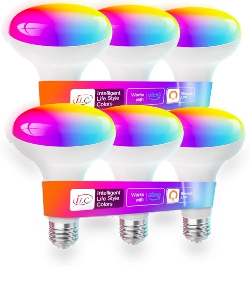 Smart Flood Light Bulbs — LED, ILC