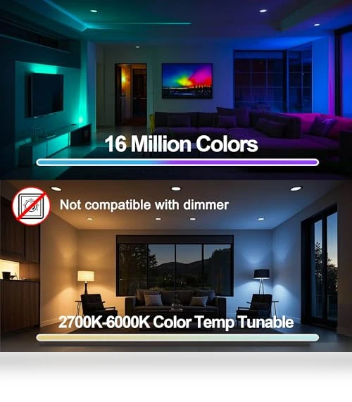 Smart Flood Light Bulbs — LED, ILC