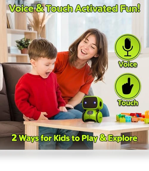 Smart Voice Controlled Robot Toy — Interactive Figures & Robots, Contixo Inc
